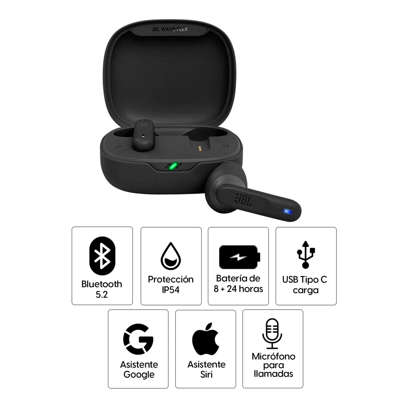 Auriculares JBL Wave Flex